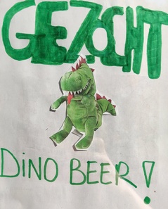 Dino Beer en het zoekspel